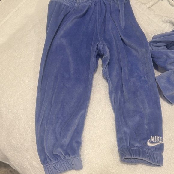 Nike Royal Blue Velour Tracksuit - Picture 6 of 8